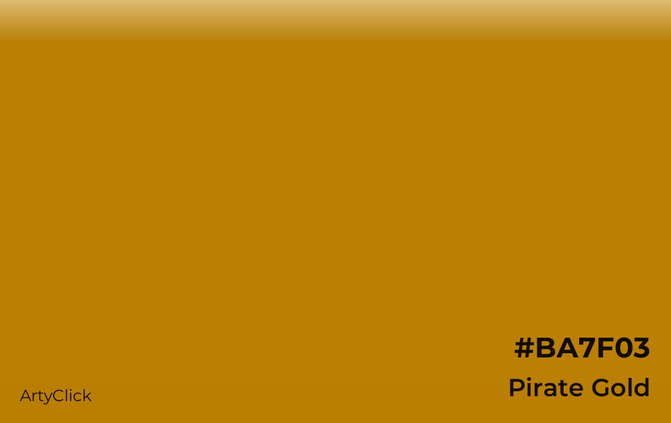 Pirate Gold #BA7F03